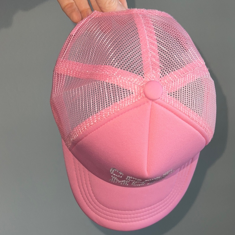 C.C Pink 'Cool Mom' Trucker Hat - Picture 6 of 10